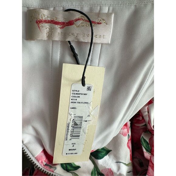 Alice + Olivia Florence Halter Dress US 2 $1195 - Picture 12 of 12